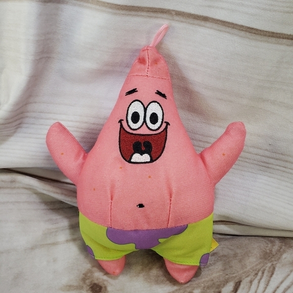 SpongeBob SquarePants Patrick Star Plush Stuffed Toy 7.5 Inch 2019 - Picture 9 of 9